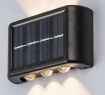 Aplica solara exterior Rabalux Kangton Black 1.2W 77024 plastic negru