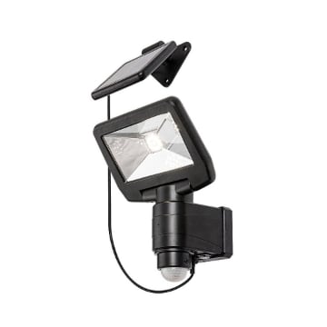 Lampa solara Rabalux Dojran Black 5W 500lm 4000k 3.7V 2500mAh senzor miscare 77021