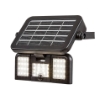 Lampa solara Rabalux Lihull Black 9.6W 500lm 4000k 3.7V 3000mAh senzor miscare 77020