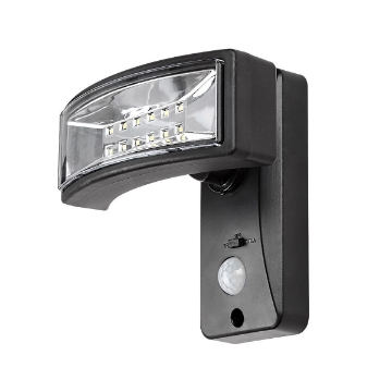 Lampa solara Rabalux Valpovo 2.4W 250lm 4000k 3.7V 1200mAh senzor miscare 77019
