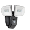 Lampa solara Rabalux Zlarin Black 12W 700lm 4000k 3.7V 4000mAh senzor miscare 77012