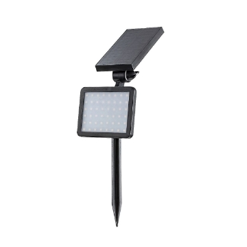 Lampa solara Rabalux Kelna Black 9.6W 200lm 4000k 3.7V 2000mAh 77011