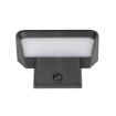 Lampa solara Rabalux Qesa Black 10W 460lm 4000k 3.7V 1200mAh senzor miscare 77005