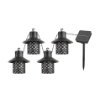 Ghirlanda solara Rabalux Ximpu Black 8x0.1W 5lm 1.2V 1200mAh 77003