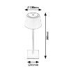 Veioza LED Rabalux Taena Black 4W 200lm 76010 metal negru