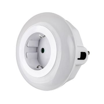 Veioza LED copii Rabalux Abel White 0.54W 5lm 76011 plastic alb