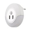 Veioza LED copii Rabalux Dembo White 13.9W senzor 76012 plastic alb