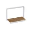 Veioza LED Rabalux Buldus Matte White/Wood 4W 160lm 76005 plastic alb