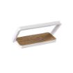 Veioza LED Rabalux Buldus Matte White/Wood 4W 160lm 76005 plastic alb