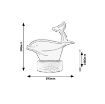 Veioza LED copii Akali Wood Dolphin 2W 50lm 76002 acril transparent