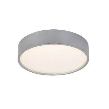 Plafoniera LED Rabalux Larcia Silver 18W 1060lm 75010 plastic argintiu