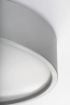 Plafoniera LED Rabalux Larcia Silver 18W 1060lm 75010 plastic argintiu