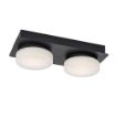 Plafoniera LED baie Rabalux Attichus Black/White 11W 1200lm 75002 plastic alb