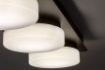 Plafoniera LED baie Rabalux Attichus Black/White 18W 1700lm 75003 plastic alb