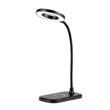 Veioza LED Rabalux Hardin Black 5W 210lm 74013 plastic negru