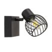 Aplica Rabalux Aberama Black E14 10W 73001 plastic negru