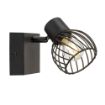 Aplica Rabalux Aberama Black E14 10W 73001 plastic negru