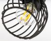 Plafoniera Rabalux Aberama Black E14 2x10W 73002 plastic negru