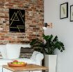 Aplica Rabalux Toras Black/Oak GU10 5W 73121 metal negru