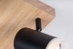 Plafoniera Rabalux Toras Black/Oak GU10 4x5W 73124 metal negru