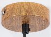 Pendul Rabalux Tanno Oak/Smoky E27 25W 72141 sticla fumurie