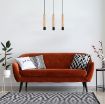 Lustra Rabalux Braulia Black/Wood GU10 3x50W 72133 metal negru