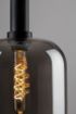 Pendul Rabalux Lissandra Black-Smoky E27 40W 72101 sticla fumurie