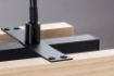 Pendul Rabalux Niylah Black-Amber E27 25W 72081 sticla chihlimbar