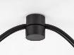 Pendul Rabalux Dollien Matte Black E27 60W 72071 metal negru