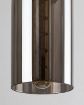 Pendul Rabalux Ronno Black-Smoky E27 25W 72051 sticla fumurie