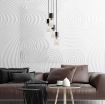 Lustra Rabalux Ronno Black-Smoky E27 4x25W 72054 sticla fumurie