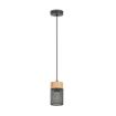 Pendul Rabalux Callum Black-Wood E27 25W 72041 metal negru