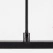 Lustra Rabalux Chadwick Black-Smoky E27 3x25W 72033 sticla fumurie