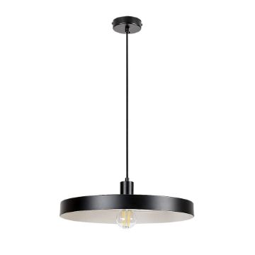 Pendul Rabalux Alatar Matte Black E27 40W 72017 metal negru