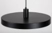 Pendul Rabalux Alatar Matte Black E27 40W 72017 metal negru