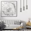 Pendul Rabalux Zuriel Satin Chrome E27 40W 72015 metal crom