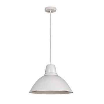 Pendul Rabalux Wilbour White E27 60W 72014 metal alb