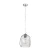 Pendul Rabalux Shivani Chrome E27 40W 72012 sticla transparenta