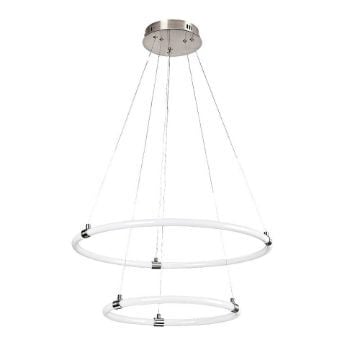 Lustra LED Rabalux Irelia Satin Chrome 55W 4700lm 72009 metal crom
