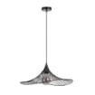 Lustra Rabalux Sombero Matte Black E27 60W 72004 metal negru