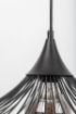 Lustra Rabalux Sombero Matte Black E27 60W 72004 metal negru