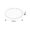 Plafoniera LED Rabalux Lucas 12W 830lm senzor 71132 plastic alb