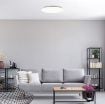 Plafoniera LED Rabalux Rorik White 24W 2250lm 71124 plastic alb