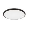 Plafoniera LED Rabalux Engon Black-White 18W 940lm 71126 plastic negru-alb