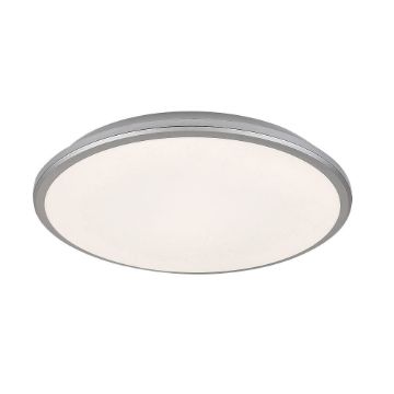 Plafoniera LED Rabalux Engon Silver-White 18W 1220lm 71127 plastic argintiu-alb