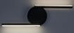 Aplica LED Rabalux Sabira Black 8W 340lm 71122 metal negru