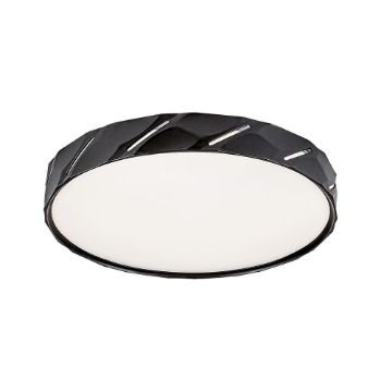 Plafoniera LED Rabalux Nessira Matte Black-White 25W 1100lm 71120 metal negru