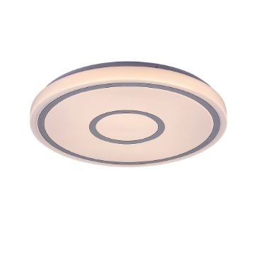 Plafoniera LED Rabalux Taytum White 25W 1680lm 71117 metal alb