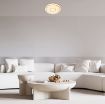 Plafoniera LED Rabalux Taytum White 25W 1680lm 71117 metal alb