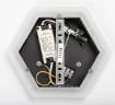 Aplica LED Rabalux Bitsi Black-White 23W 1000lm 71113 metal negru